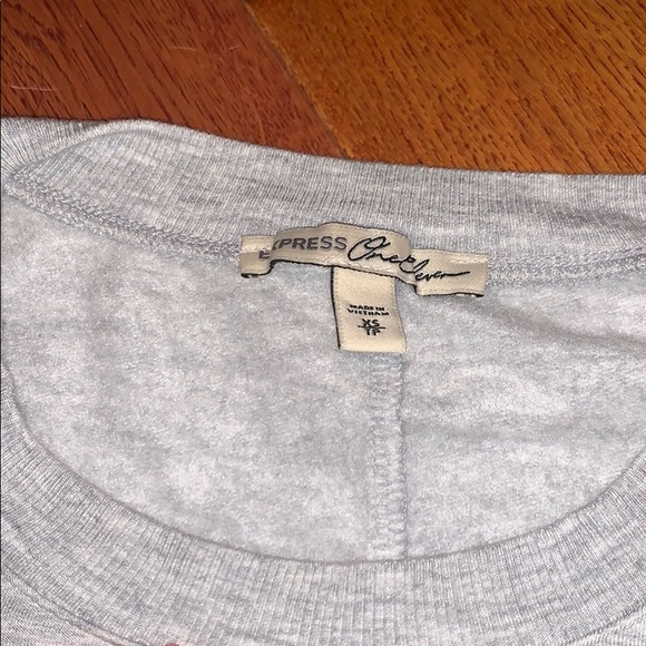 Express cropped crew neck - Picture 3 of 3